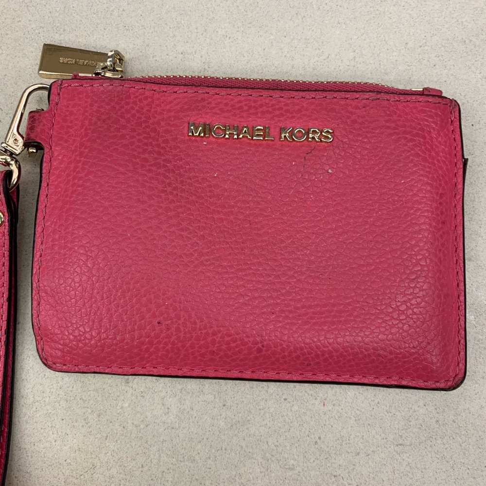 Hot Pink MK Wallet